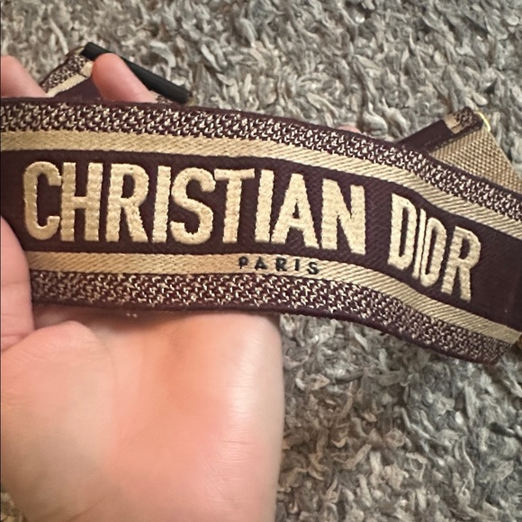 Christian Dior Maroon Strap - Picture 11 of 11